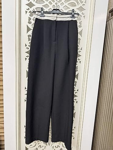 Şalvarlar: Qadın şalvarı – klassik üslub - Rəng: qara - Kəsim: düz, geniş balaq — 2