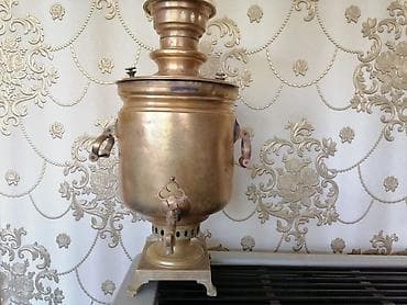 tefal samovar: Antik samovar – “Bataşev” fabriki (Tula), misdən Təsvir: - Klassik — 1