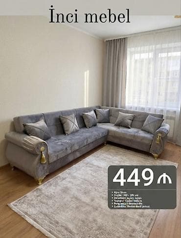 divan satisi: Künc divan, Yeni, Açılan, Bazalı, Parça, Rayonlara çatdırılma — 1