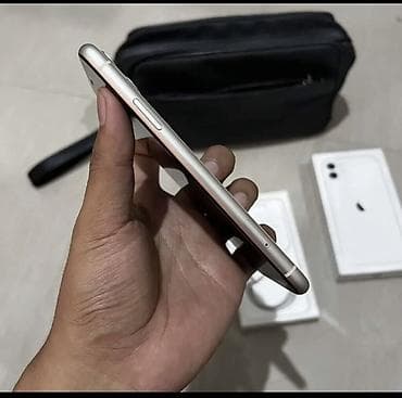 iphone 13 2ci əl: IPhone 11, 128 GB, Ağ, Face ID — 5