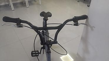 Uşaq/yeni başlayanlar üçün BMX tərzində velosiped - Rəng: boz - — 2