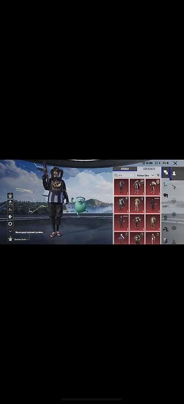 kirayə geyim: PUBG Mobile oyun hesabı – zəngin inventar və nadir. kosmetiklər — 3