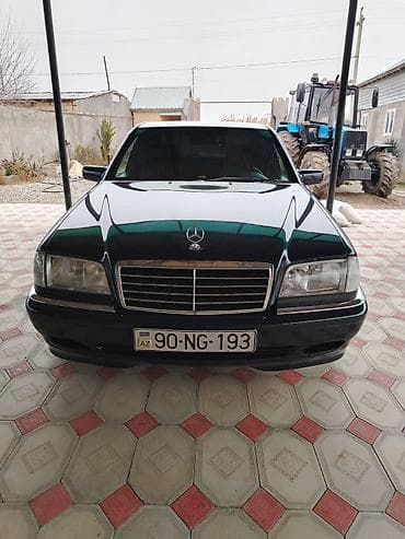 profil şekileri: Mercedes-Benz C‑Class (W202) sedan - Kuzov: 4 qapılı sedan, qara rəng — 2