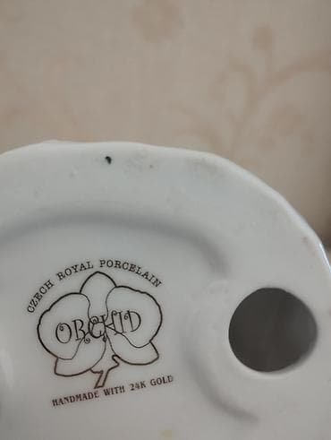 ev ucun dekorlar: Fiqur, Keramika, rəng - Ağ — 2