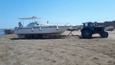 cirkab su: Современный Катер "Си бриз 33". размеры 10 м. х 3 м., осадка 0.5 м. — 8