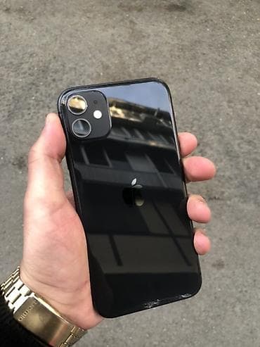 IPhone 11, 64 GB, Qara, Face ID