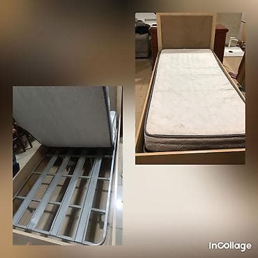 alt ust kravat: Təknəfərlik çarpayı, Matras ilə — 1