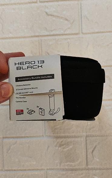go pro kamera: GoPro HERO 13 Black – Accessories Bundle Komplektasiya: Yeni, sadəcə — 3