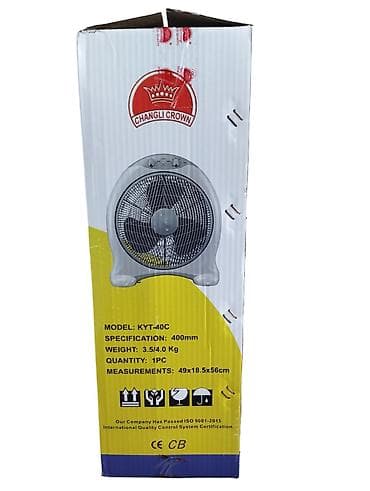 ventil: Changli Crown KYT 40C masaüstü sərinkeş – 3 Sürətli 3 Pərli 55W — 6