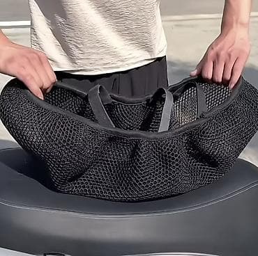 ucuz parca: Moped/Skuterlər üçün nəfəsalan oturacaq üzlüyü – 3D mesh - Material — 2