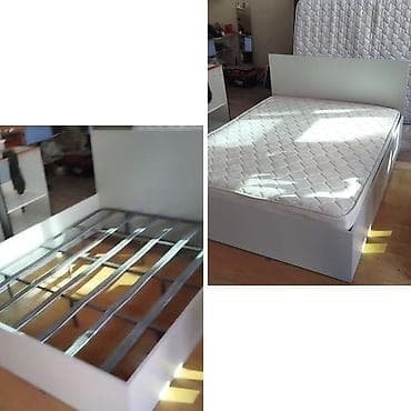 İşlənmiş, İkinəfərlik çarpayı, Bazasız, Matras ilə, Siyirməsiz, Türkiyə
