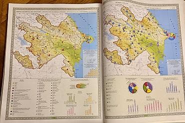 rusca kitablar: Məhsul: Azərbaycan Respublikasının Milli Atlası Atlas uzun müddət — 3