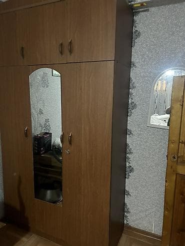 peride: Geniş tutumlu paltar şkafı - Material: ağac teksturalı laminat (isti — 1