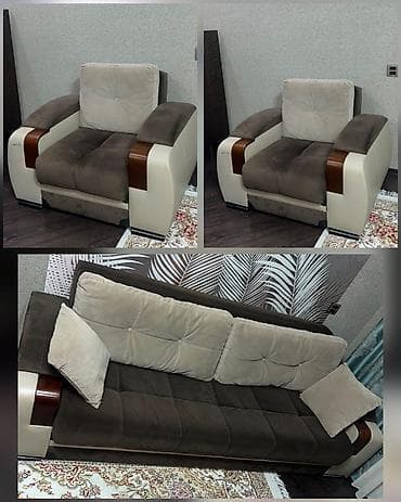 divan krislo: İşlənmiş, Divan, Kreslo, Bazalı, Açılan — 1