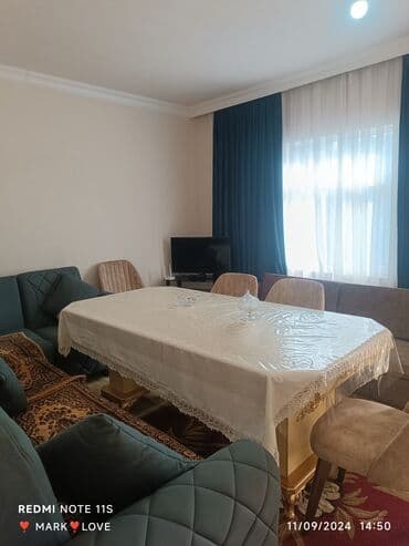 kirayə əhmədli: 5 kv. m, 3 otaqlı, Hovuzlu, Qaz, İşıq, Su — 4