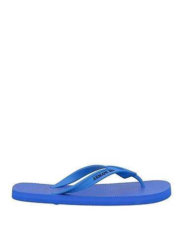 sandal: Armani Exchange kişi çimərlik şipiləri (flip-flop) - Rəng: parlaq — 3