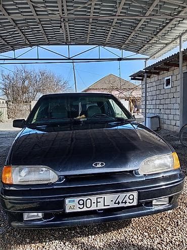 avto aksesuar kredit: Lada Samara sedan - Kuzov: sedan, qara rəng - Tamamlanma: arxa — 2