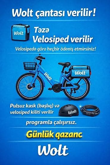 mingecevir is elani 2025: Sürücü-kuryer tələb olunur, Nəqliyyat təmin edilir, Gündəlik ödəniş — 1