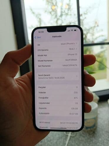 iphone 11 yeni: IPhone 13, 128 ГБ, Черный, Face ID — 7