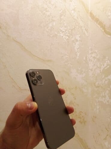 macbook pro baku: IPhone 12 Pro, 256 ГБ, Black Titanium, Битый, Беспроводная зарядка, Face ID — 2