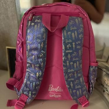 canta mektebli: Smiggle x Barbie parıldayan məktəb çantası - Rəng: neon-çəhrayı və — 4