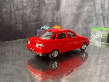 metbex tavan modelleri: Коллекционная модель Lada VAZ 110 Red 1998 Welly Scale 1:34 Art. — 11