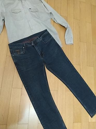 iş formasi: Kişi geyim dəsti – köynək və cins şalvar - Köynək: Açıq boz rəng — 9