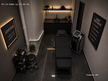 xutor: Azadlıq rezidensin binasında,Bərbər salonun icərisində lazer hicama — 2