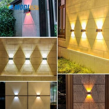 Süni güllər: Bağ işıqı Divara quraşdırılmış, 6 Vt — 17