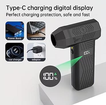 Skanerlər: Portable Turbo fan 💨 Мощный Турбо Вентилятор Super Power Turbo Fan — 6