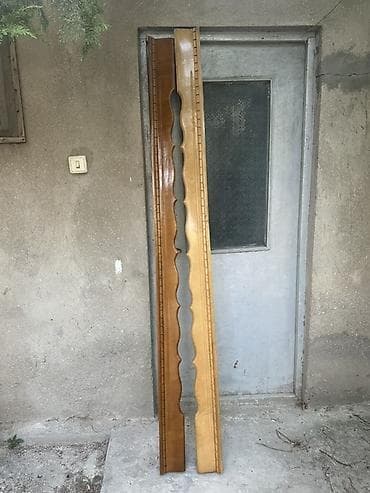 bak temiri: Taxta dekorativ plintus/üzlük zolaqları - Material: təbii ağac - — 2