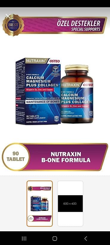 kilo ver чай: Sümük agrılarına qarşı möhtəşəm qida əlavəsi — 1