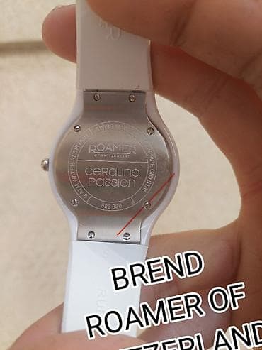 nomreli saat: Qol saatı, rəng - Ağ — 2