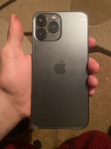 Video oyunlar və konsollar: IPhone 13 Pro Max, Space Gray, Simsiz şarj — 1