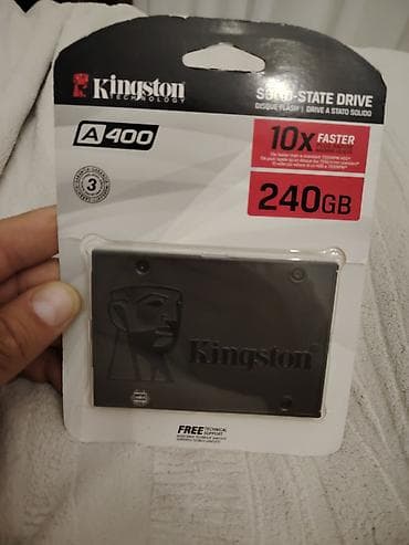 ssd disc: Daxili SSD disk Kingston, 240 GB, 2.5", Yeni — 1