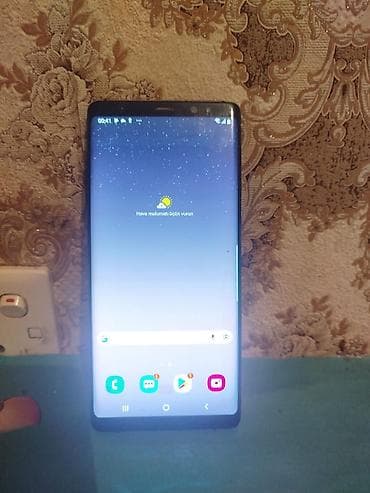 samsung notebook: Samsung Galaxy Note 8, 64 GB, rəng - Qara, Barmaq izi, İki sim kartlı — 1