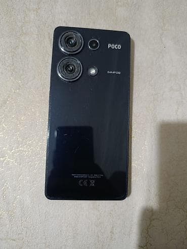 huawei 90 pro: Poco M6 Pro 5G, 256 GB, rəng - Qara, Barmaq izi — 1