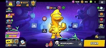 butsu: Brawl Stars oyun hesabı - əla fürsət!!! - Kupa yolu: 66,275 (ən — 7