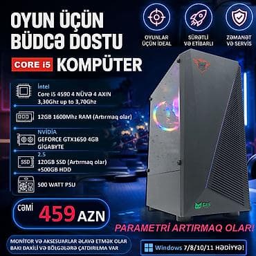 MÜVƏQQƏTİ ŞOK ENDİRİM!!! ⭐Tək Sistem Bloku - 459 AZN ⭐KOMPLEKT CƏMİ -