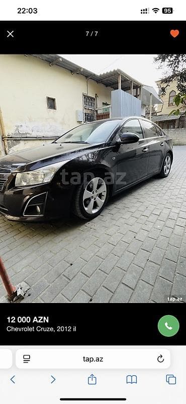 2106 salon: Chevrolet Cruze sedan - Kuzov: sedan, qara/şokolad rəng tonunda - — 5