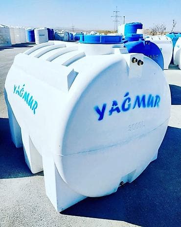 бак металлический: Бак, Пластик, 150 л. л, Новый, Бесплатная доставка, Доставка в районы — 8