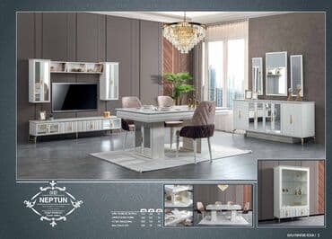 divan ve kreslolar: Neptun qonaq dəsti, qonaq otağı mebeli, qonaq mebelləri (Oturacaqlar — 1