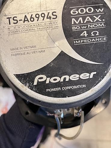 direksiyon seti g29: Pioneer TS-A6994S avtomobil üçün koaksial akustika - Növ: 6x9 düym — 3