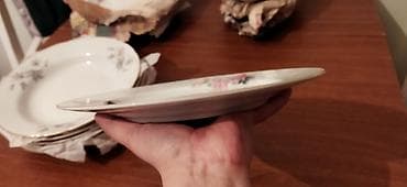 boşqab: Boşqablar, 6 ədədli dəst, rəng - Ağ, Farfor, Yaponiya — 3