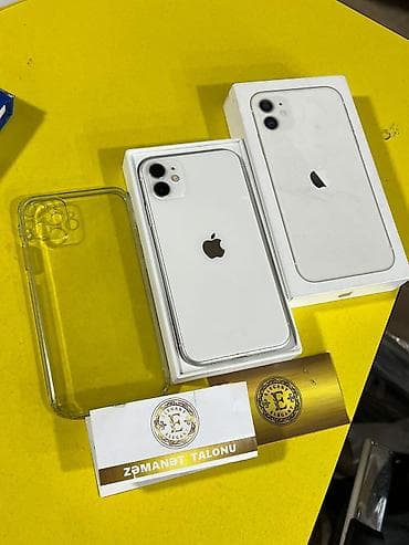 iphpne 11: IPhone 11, 128 GB, Ağ, Face ID — 1