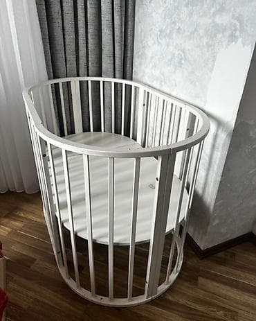 Oğlan və qız üçün, Yumru, Beşik, Dəstsiz, Matras ilə, Yellənmə mexanizm ilə