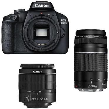 ev kamera: Canon EOS 4000D DSLR kamera gövdəsi — 1