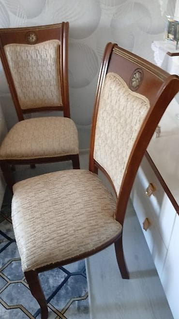 Qonaq otağı üçün, Qatlanmayan, rəng - Bej Stul — 1