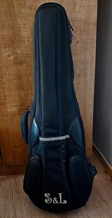 gitara simi: S&L skripka üçün yumşaq futlyar (4/4 ölçü) - Rəng: qara - Korpus — 1