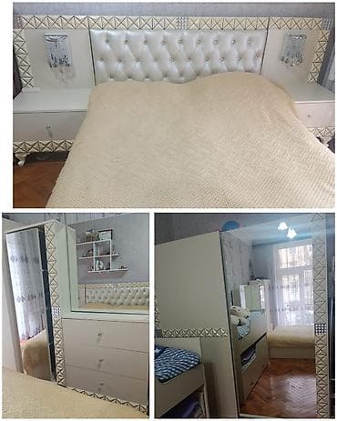 Yataq dəsti təcili satılır 500₼.Bazalıdır,matrası var.Ünvan Nizami